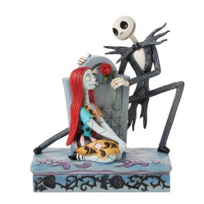 Jack og Sally Gravsten - Nightmare Before Christmas