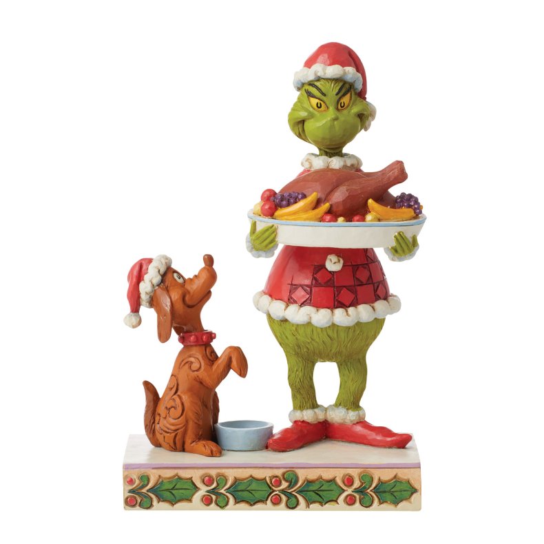 Grinch og Max med julemad