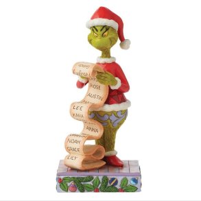 Grinch med nskeseddel 