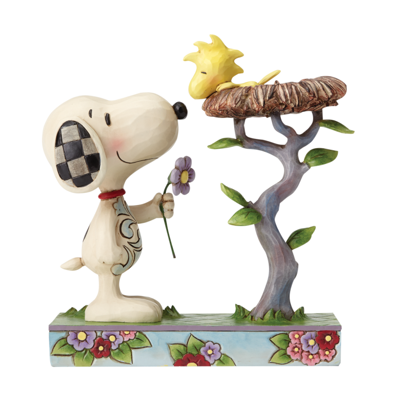 Snoopy giver Blomster - Peanuts 