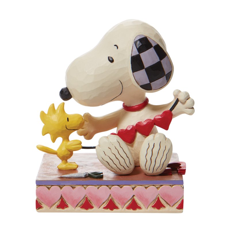 Snoopy Julehjerte klip - Peanuts 