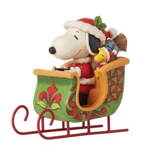 Snoopy og Woodstock slde - Peanuts 