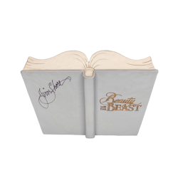 Sknheden og Udyret med signature - Storybook White Woodland 