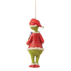 Grinch med grankrans Ornament 