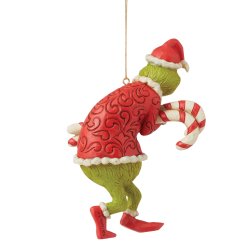 Grinch med Sukker stok Ornament 