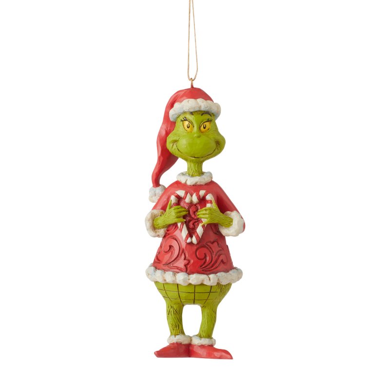 Grinch med julehjerte Ornament 