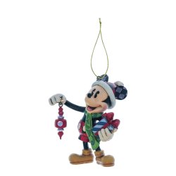 Mickey med Julepynt Disney Ornament 
