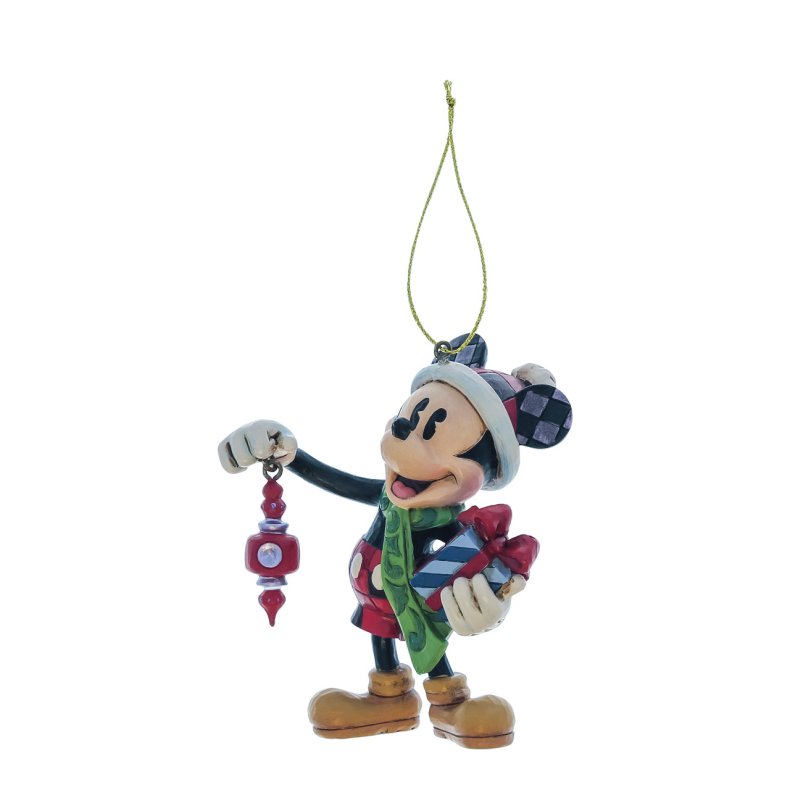 Mickey med Julepynt Disney Ornament 