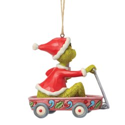 Grinchen p� Tr�kvogn - Ornament 