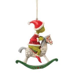 Grinchen p� Gyngehest - Ornament 