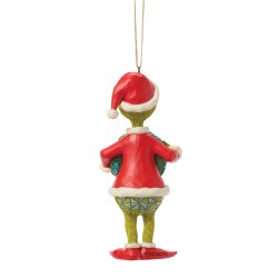 Grinchen med julekrans - Ornament 