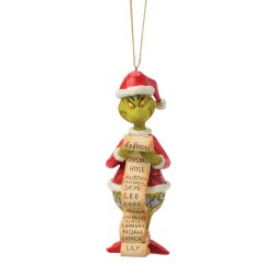 Grinchen med �nskeseddel Ornament 