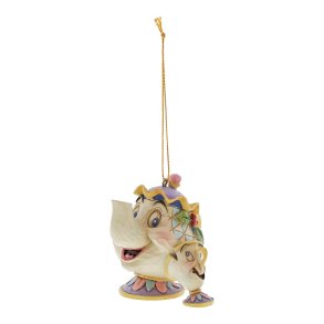  Mrs Potts og Chip - Ornament - Julepynt