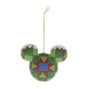 4 stk Mickey - Ornament - Julepynt 