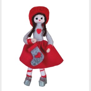 Nissepige med Julesok 325 (Anne Beate)