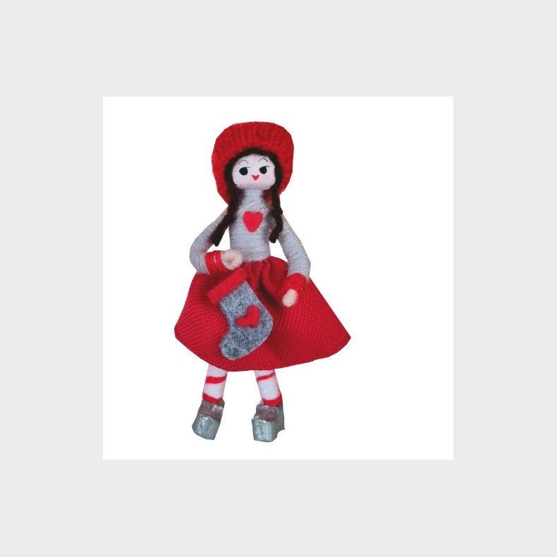 Nissepige med Julesok 325 (Anne Beate)