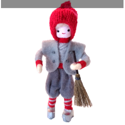 Nisse Dreng med Kost 422 (Anne Beate)