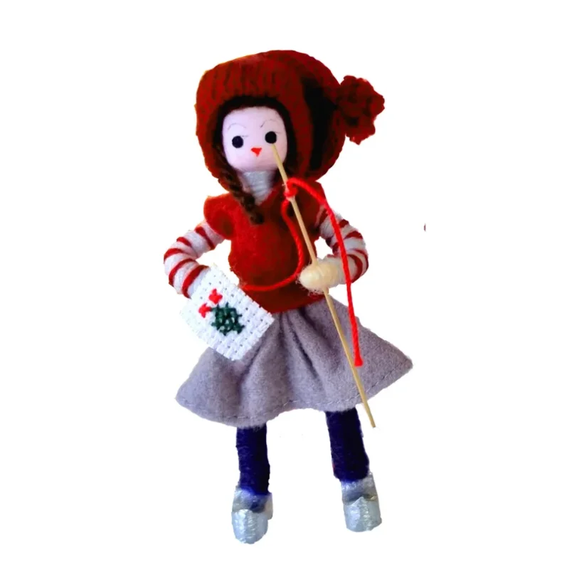 Nisse Pige med Broderi 552 (Anne Beate)