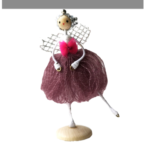 Elverpige Mrk Pink p fod 910 (Anne Beate)