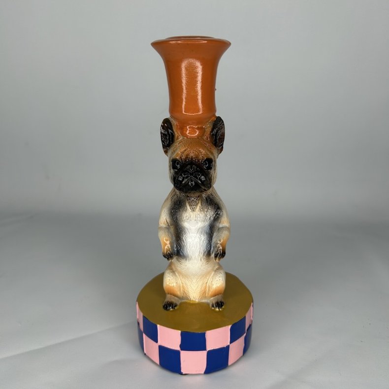 Birch Nielsen - Stage med Hund (19 cm/Orange) 