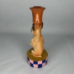 Birch Nielsen - Stage med Hund (19 cm/Orange) 