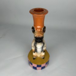 Birch Nielsen - Stage med Hund (19 cm/Orange) 