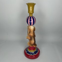 Birch Nielsen - Stage med Hund (28 cm/Guld) 