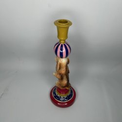 Birch Nielsen - Stage med Hund (28 cm/Guld) 