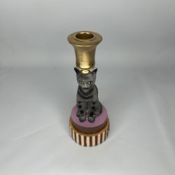 Birch Nielsen - Stage med Kat (20 cm/Gr�Sort)  