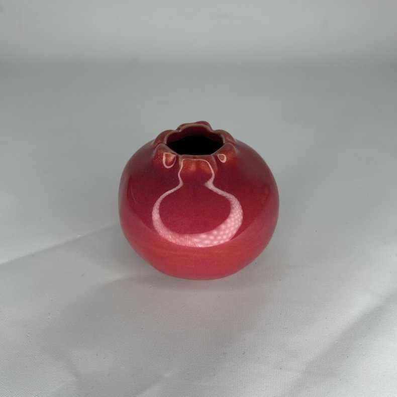 Birch Nielsen Granat�ble Vase Cerise 