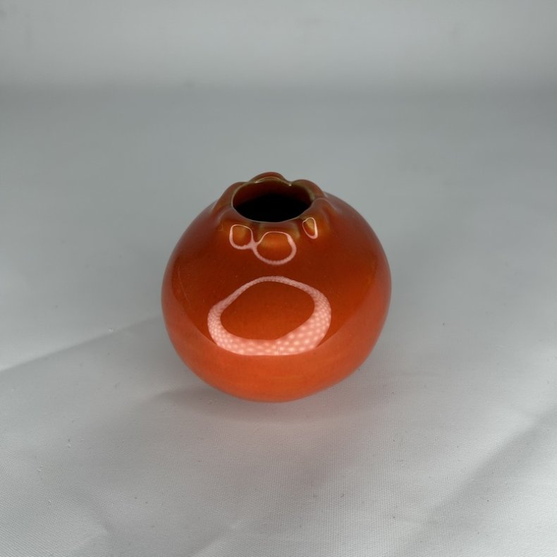 Birch Nielsen Granat�ble Vase Orange 