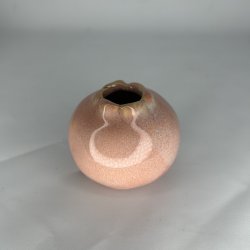 Birch Nielsen Granat�ble Vase Gammel-Rosa 