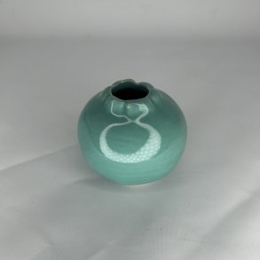 Birch Nielsen Granat�ble Vase Turkis 