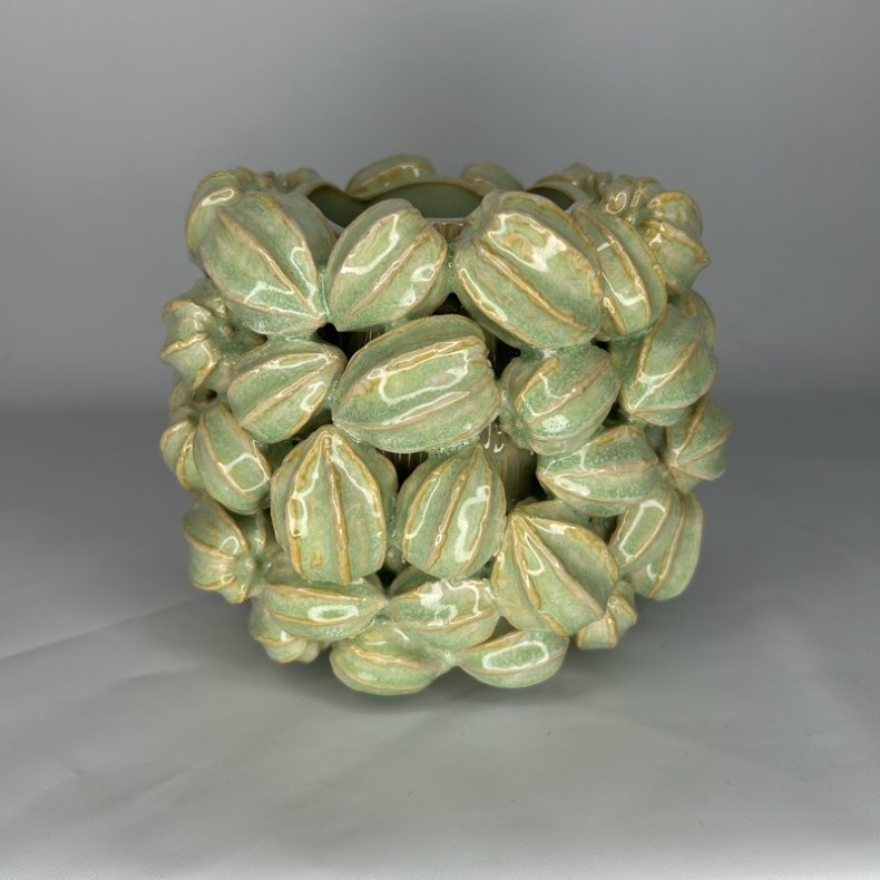 Birch Nielsen Mint Vase m. Japansk lygte 