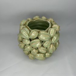 Birch Nielsen Mint Vase m. Japansk lygte 