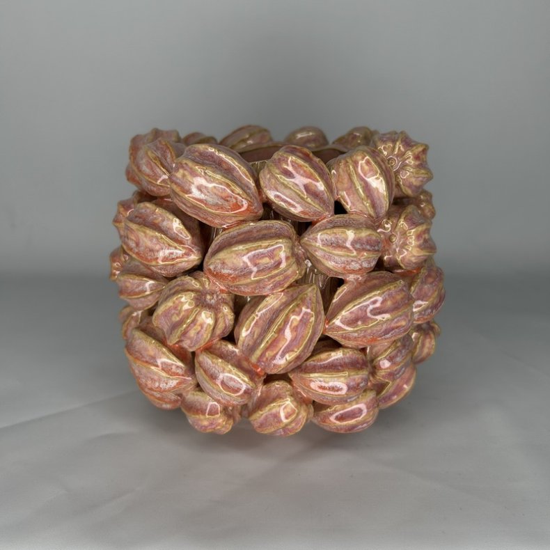 Birch Nielsen Rosa Vase m. Japansk lygte 