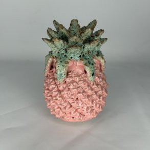 Rosa Ananas Vase (Birch Nielsen)