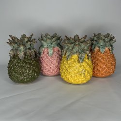 Orange Ananas Vase (Birch Nielsen)