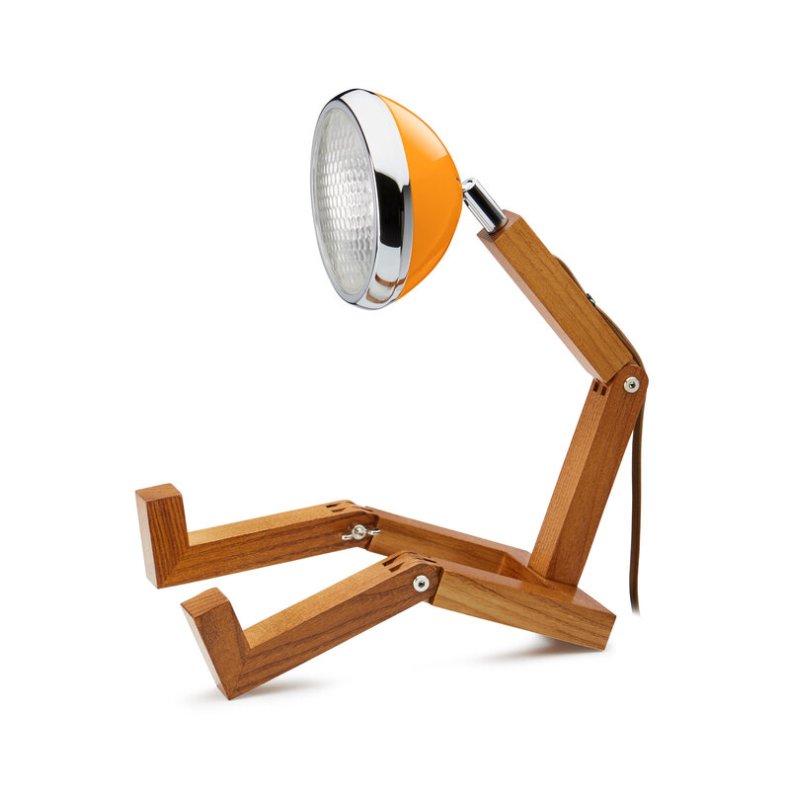 Orange Mini Mr. Wattson lampe (Piffany Copenhagen)