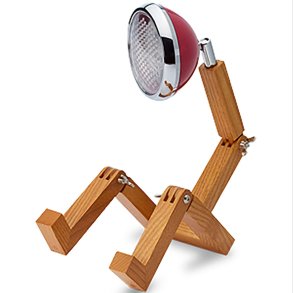 Cherry Red Mini Mr. Wattson lampe (Piffany Copenhagen)