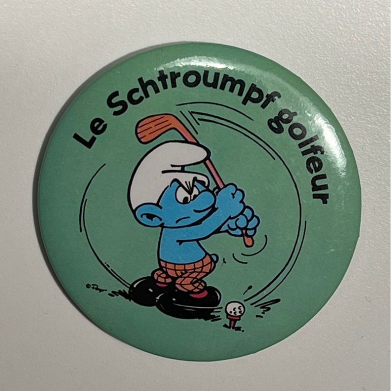 Retro Golf Smlf Badges
