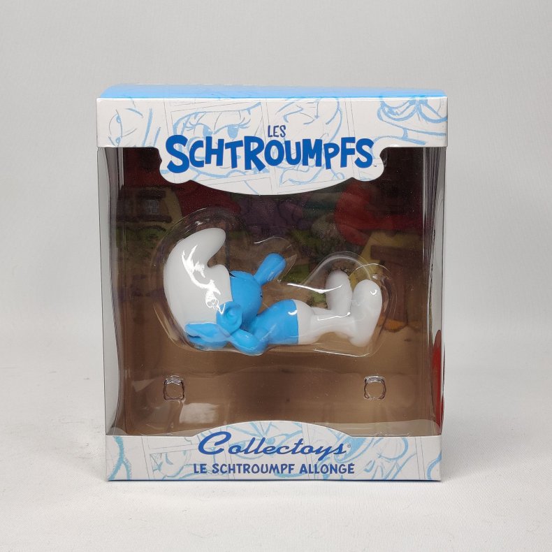 Sovende Resin Smlf (Smurfs / Smlferne)