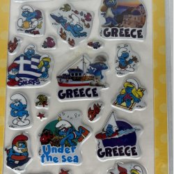 Grkenland Smlf Klistermrker 