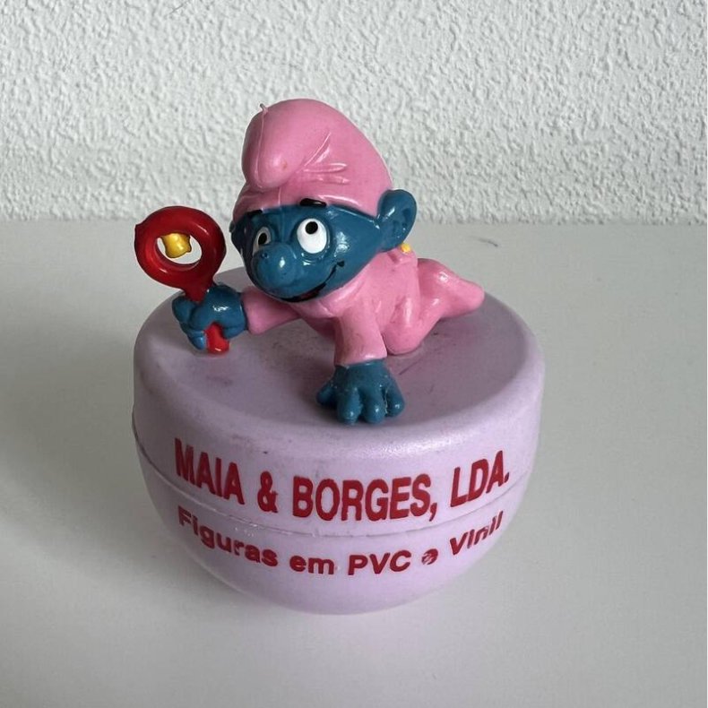 Tumling Rosa med Baby Smlf