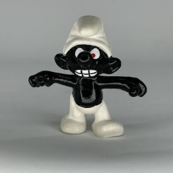 Sur Sm�lf Sort Stor - Schleich Patineret 