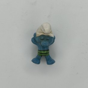 Solbadende Sm�lf Gr�n Sort - Schleich Patineret 