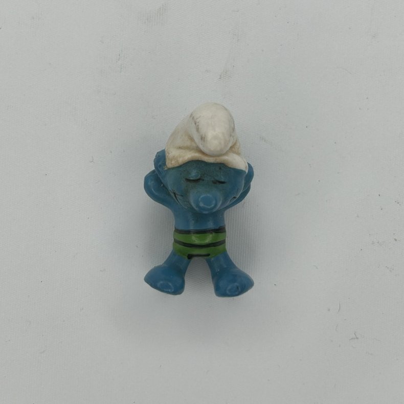 Solbadende Sm�lf Gr�n Sort - Schleich Patineret 