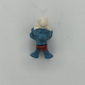 Solbadende Sm�lf R�d Sort- Schleich Patineret 