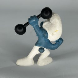 Gymnast Sm�lf Hvid - Schleich Patineret 