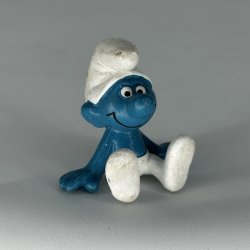 Siddende Sm�lf  Lille - Schleich Patineret 